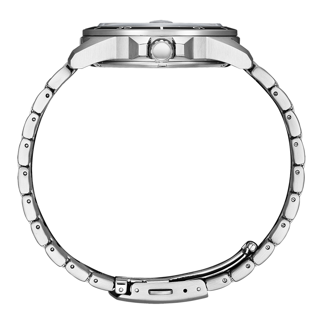 Citizen Sports AW1816-89E Datum Eco Drive Ring Solar Herren schwarz 10 bar Neu – Bild 4