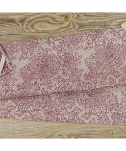 Abtrockentuch Geschirrtuch CLEO Blüten Paisley violett 47×70 cm Landhaus 1 Stk