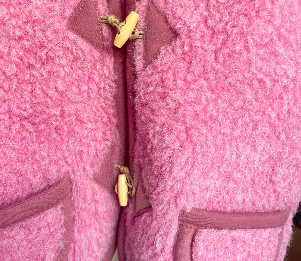 Alwero – Bodywarmer „Alpen“ Adult, Biowolle, PINK – Bild 4