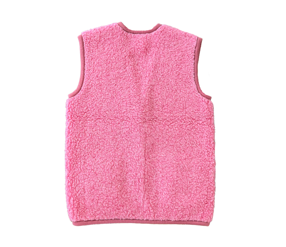 Alwero – Bodywarmer „Alpen“ Adult, Biowolle, PINK – Bild 3