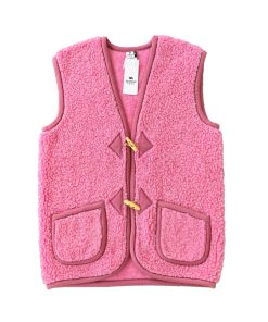 Alwero – Bodywarmer „Alpen“ Adult, Biowolle, PINK