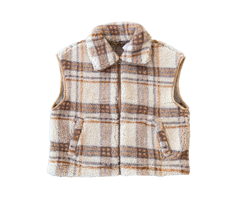 Alwero – Weste „ISLA“ Scotch Beige, Biowolle Ultra Light – Bild 2