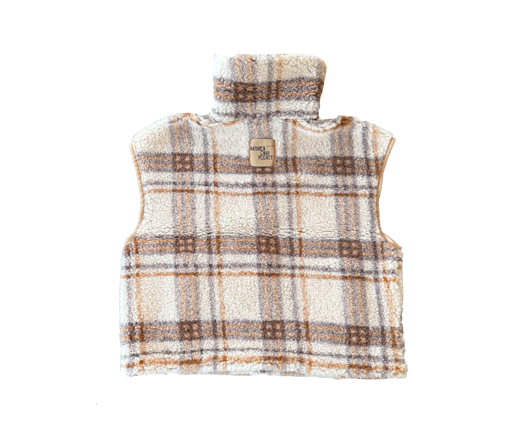 Alwero – Weste „ISLA“ Scotch Beige, Biowolle Ultra Light – Bild 4