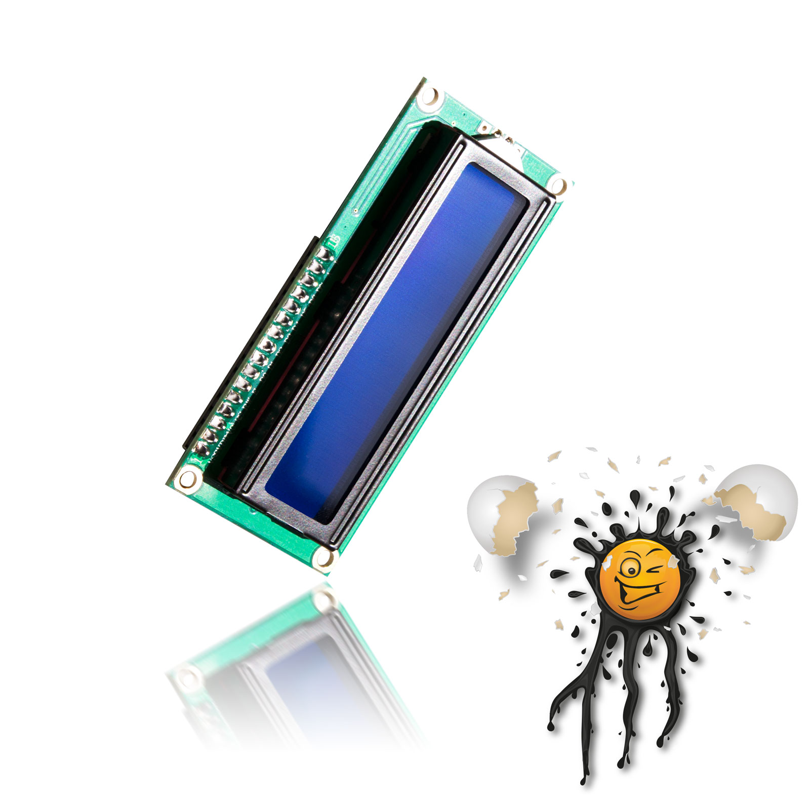 HD44780 LCD-Anzeige 1602