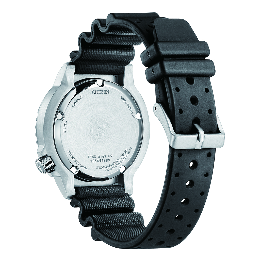 Citizen Promaster Marine BN0166-01L TaucherUhr ArmbandUhr Eco-Drive Herren 20bar – Bild 3