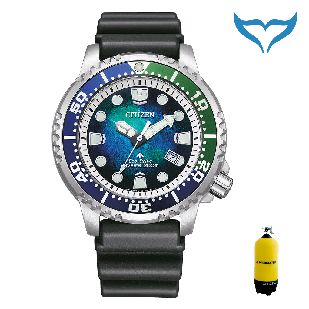 Citizen Promaster Marine BN0166-01L TaucherUhr ArmbandUhr Eco-Drive Herren 20bar – Bild 2
