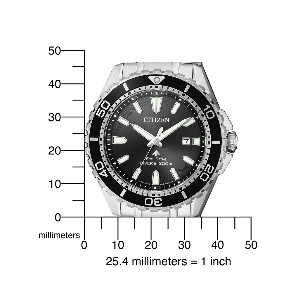 Citizen Promaster Eco-Drive BN0190-82E Taucheruhr Herren Uhr 20bar Edelstahl Neu – Bild 6