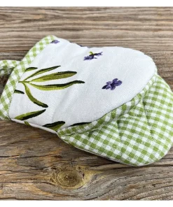 Backofenhandschuh LAVINA Ofenhandschuh Baumwolle Lavendel