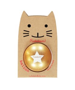 Ratatam – Ball Glitzer, Gold, 15cm