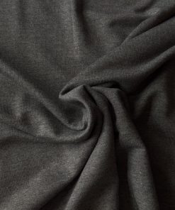 Jersey aus Bambus, unifarben Grau / Dunkelgrau