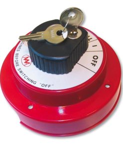 Batterie-Umschalter absperrbar