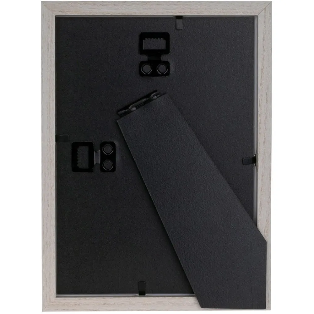 Bilderrahmen Fotorahmen Holz weiß braun zweifarbig gemasert Hoch Quer 4 Formate – Bild 9