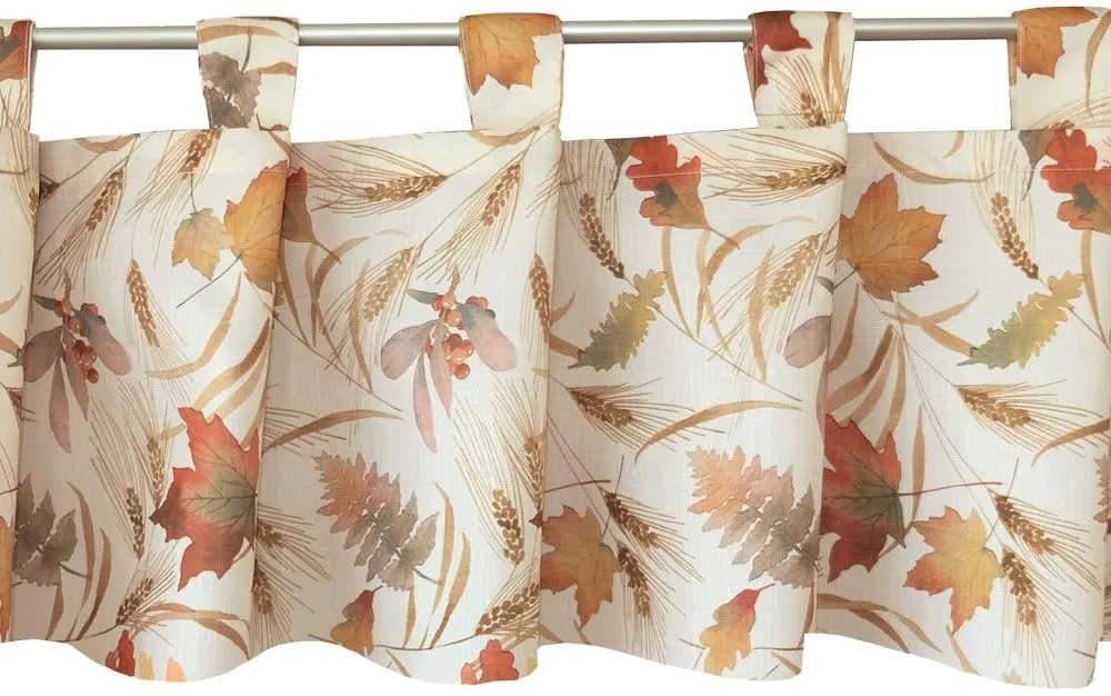 Scheibengardine buntes Herbstlaub in 4 Größen – Bild 3