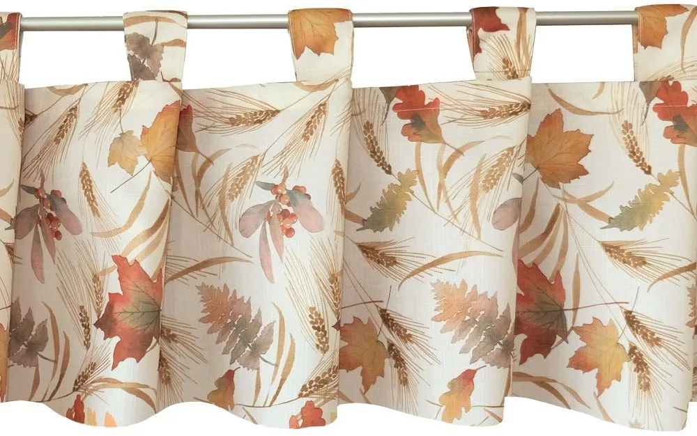 Scheibengardine buntes Herbstlaub in 4 Größen – Bild 4
