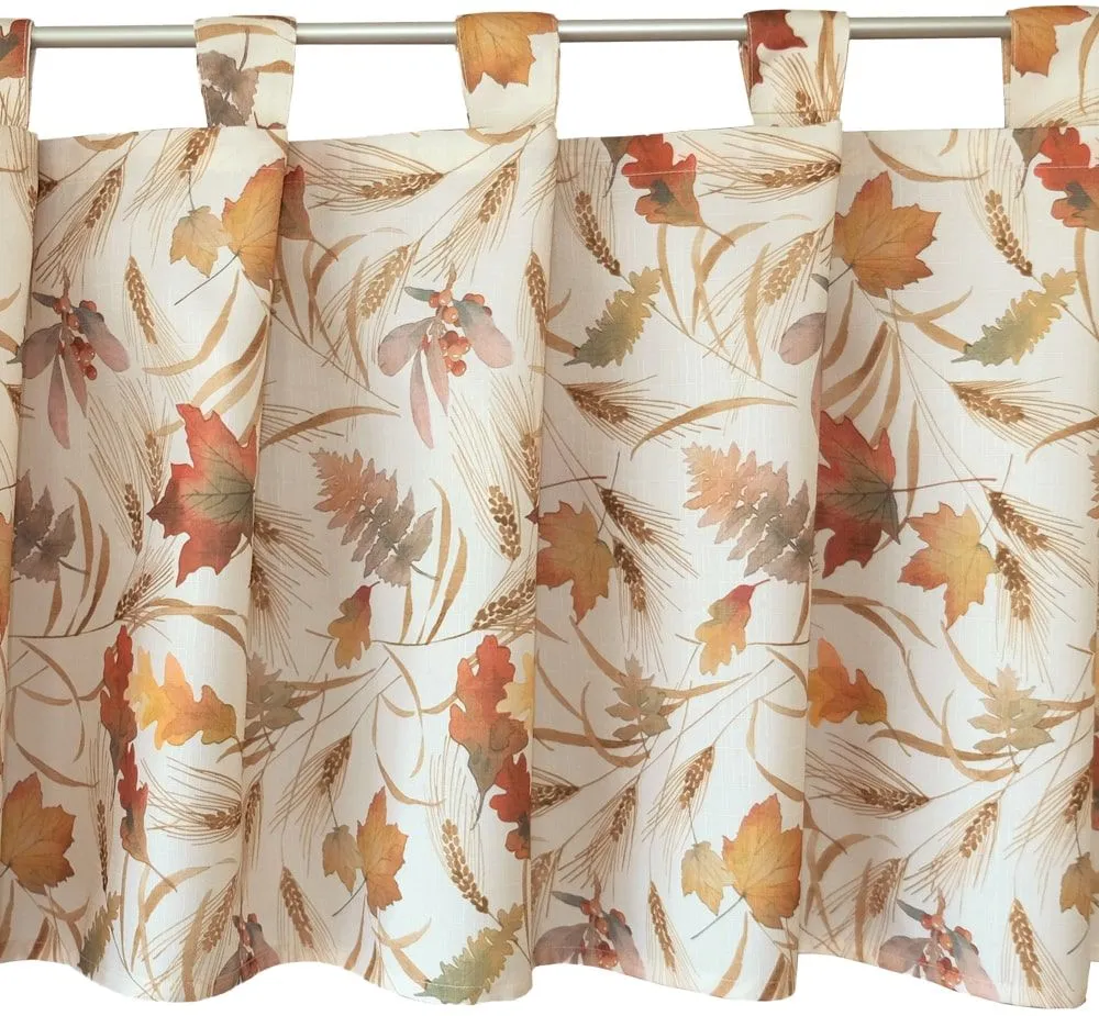 Scheibengardine buntes Herbstlaub in 4 Größen – Bild 6