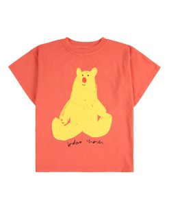 BOBO CHOSES – T-Shirt „HUG ME BEAR“, Biobaumwolle
