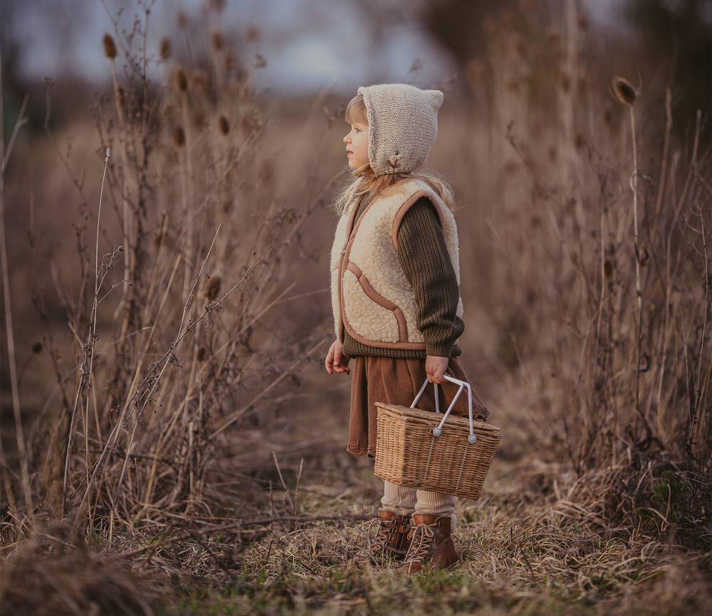 Alwero – Bodywarmer CARPATHIAN, Biowolle, BEIGE – Bild 8