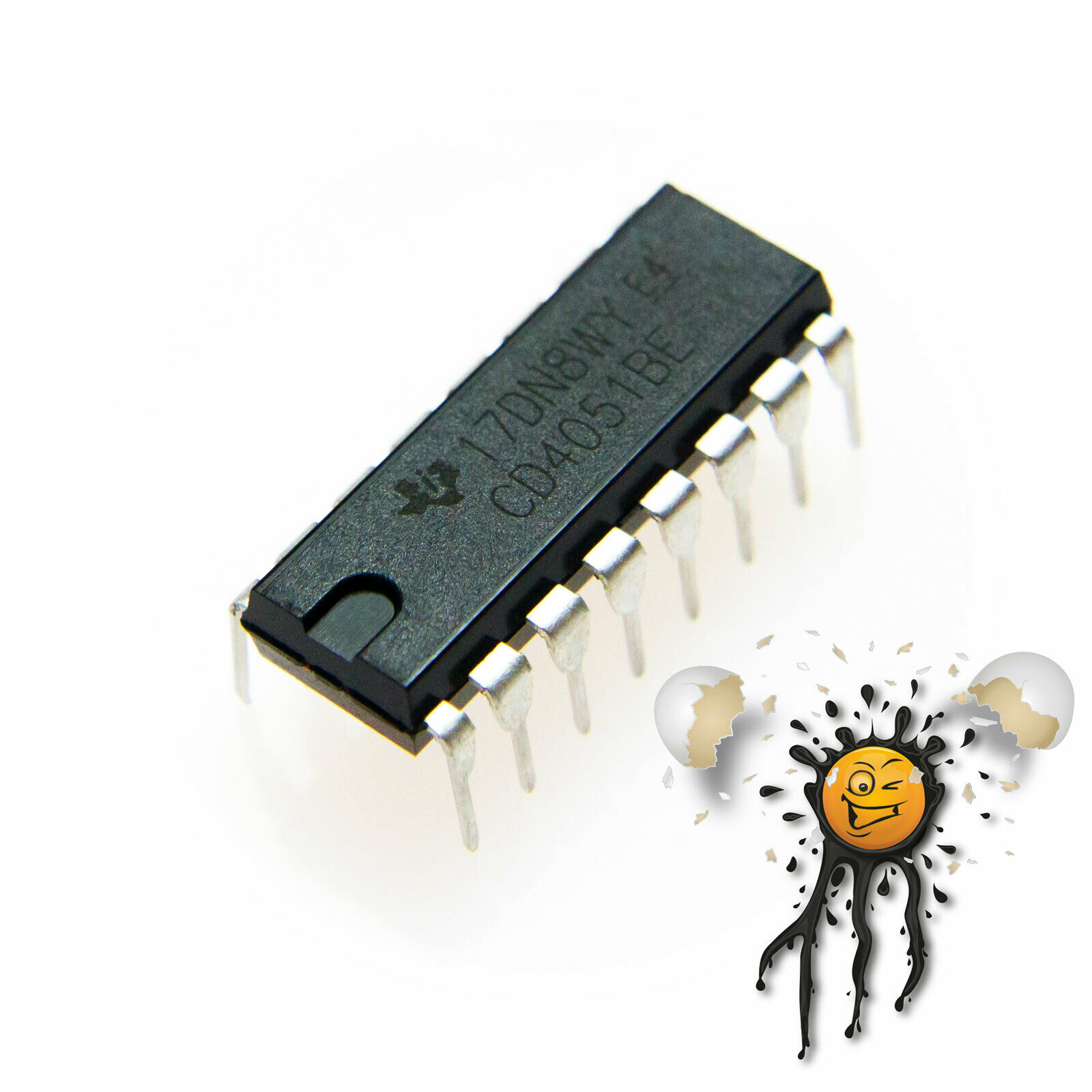 2 x CD4051 MUX DEMUX I/O ADC Arduino ESP8266 Multiplexer Erweiterung – Bild 3