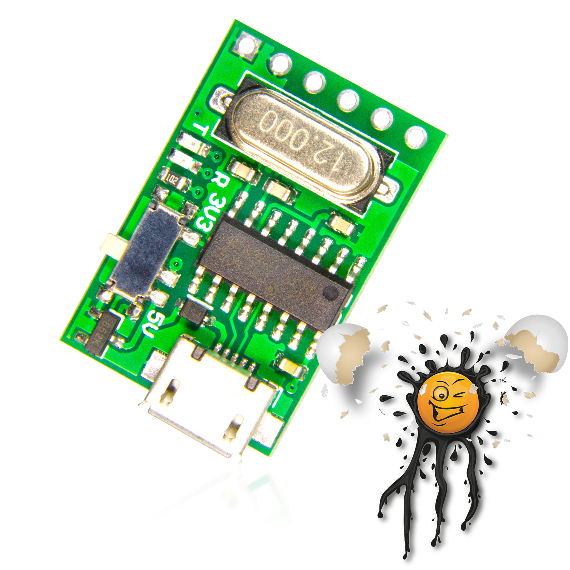 CH340G Micro USB TTL DTR 3,3V 5V Level seriell Konverter – Bild 4