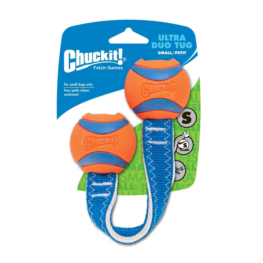 Chuckit! Ultra Duo Tug, flexible Gummiseiten, S 5cm – Bild 2