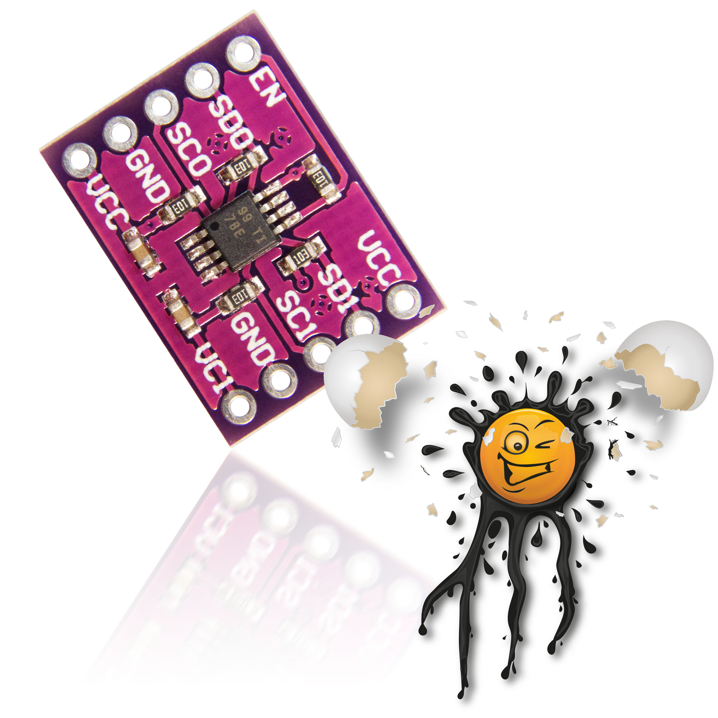 PCA9515 CJMCU-9515 2 Kanal dual Channel I2C Expander Modul – Bild 4