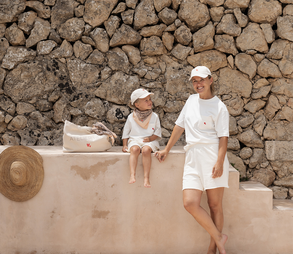 Atelier Rive – T-Shirt CAMILLE Women/Men, Biowolle – Bild 4