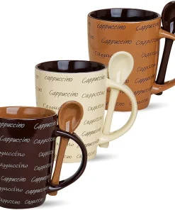 Cappuccino Becher 1 Stück Cappucchino Tassen B-WARE 10 cm / 250 ml Keramik