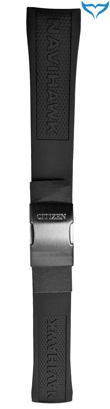 Citizen Promaster Navihawk Armband 59-S52806 JY8035-04E JY8035-55E Gummi schwarz