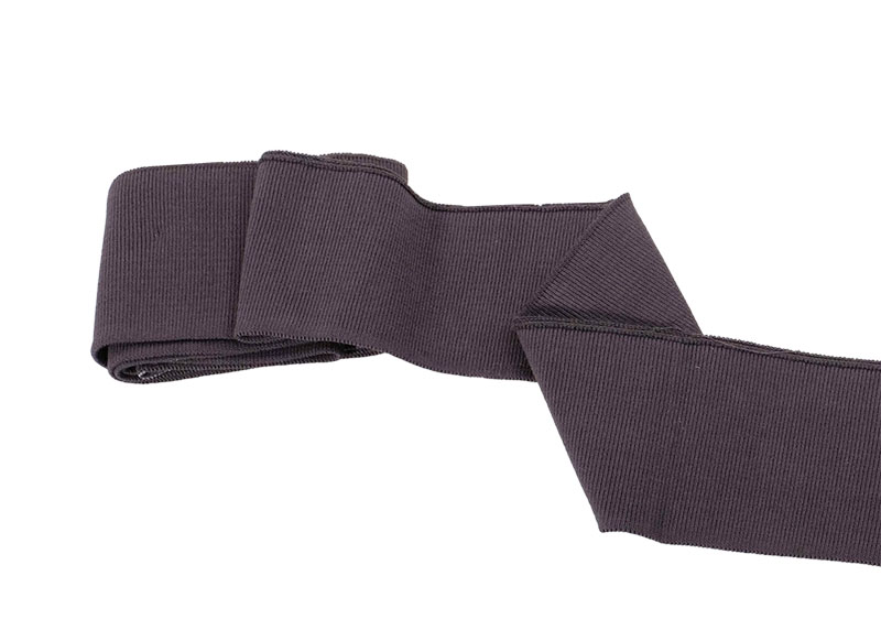 Strickbündchen, Collegebündchen in Anthrazit uni – 135 cm – Bild 8