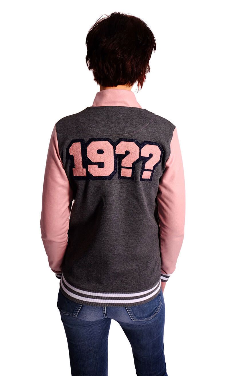 Strickbündchen, gefaltete Collegebündchen in Blau/ Marine mit weißen Streifen, 135 cm – Bild 5