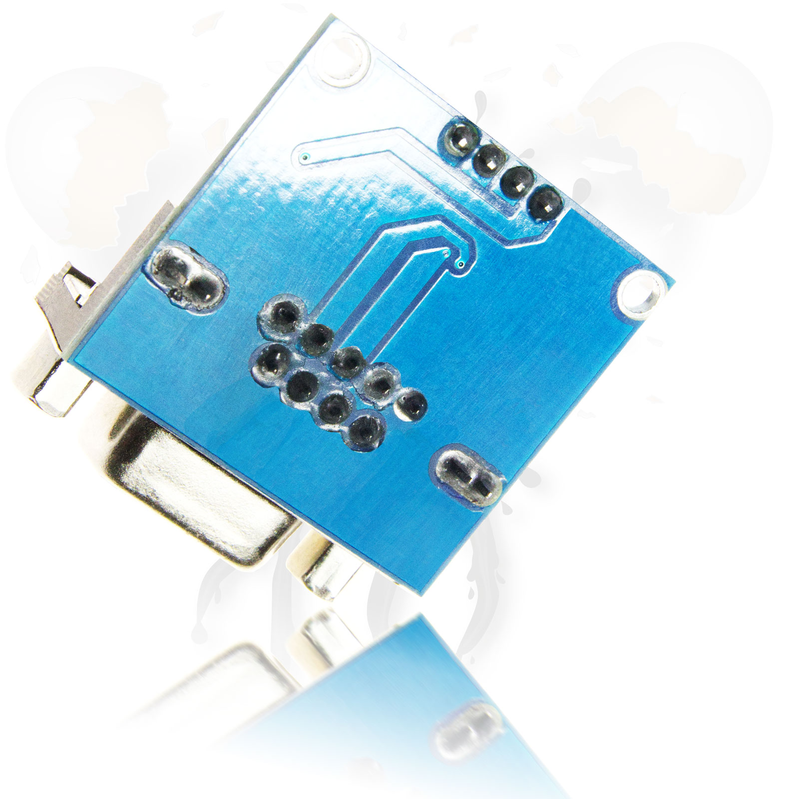 MAX3232 RS232 UART seriell Adapter DB9 female – Bild 3