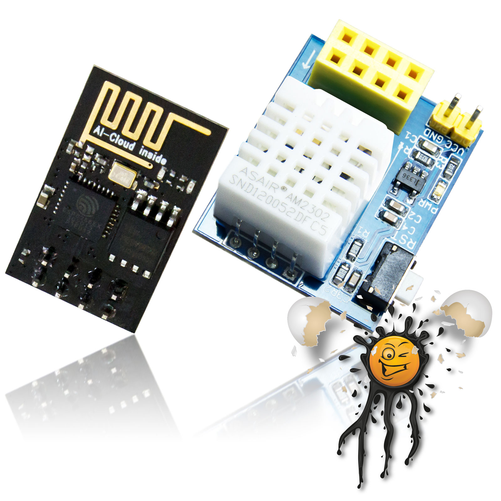 Tasmota WiFi AM2301 DHT22 ESP8266 ESP-01 Set – Bild 9