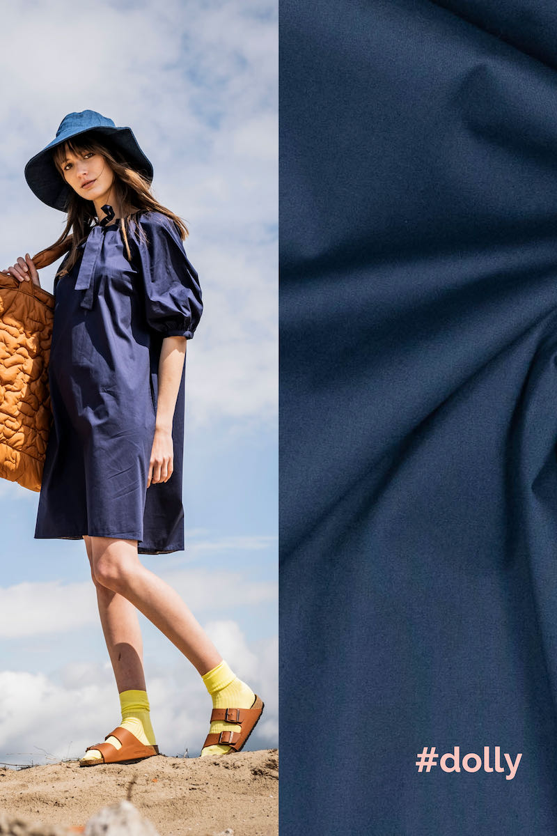 Baumwoll Stretch – unifarben – Bild 9