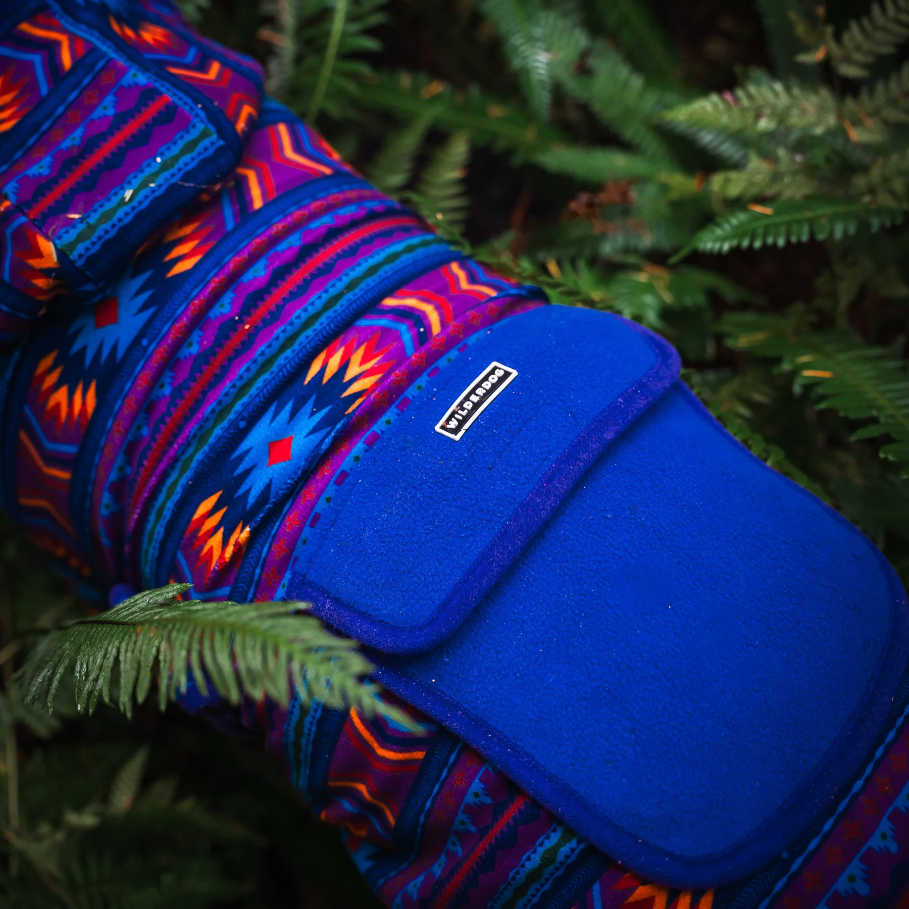 Wilderdog Big Sky Fleecejacke (mit Leinen-Loch, Kapuze, Druckknopftasche) S, M – Bild 7