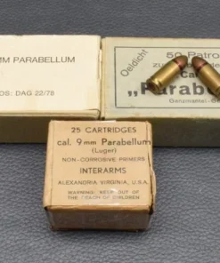 125 Patronen, Konvolut, 9mm,DAG, Lapuan, DNH