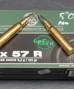 20 Patronen, RWS, Kal.7x57R, EVO Green, 8,2g/127gr.