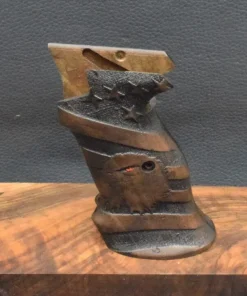 Sig 210 Targetgriff, Ausführung 11, Stars/Strips und Hawk, Nußbaum