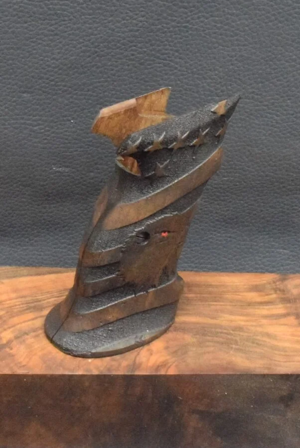 Sig 210 Targetgriff, Ausführung 11, Stars/Strips und Hawk, Nußbaum – Bild 5