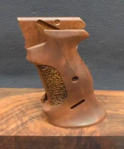 Sig 210 Targetgriff, Ausführung 15, glatt+Muster,braun,  Nußbaum