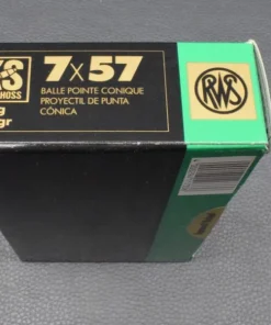 7×57, 20 RWS Patronen, Kegelspitz, 8,0g/123gr, zum Sonderpreis!