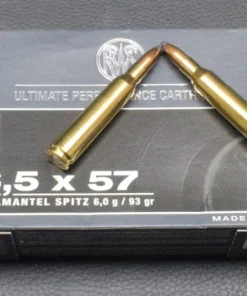 RWS 20 Schuss, Kal.6,5×57, Teilmantel Spitz, 6,0g/93gr, zum Sonderpreis!