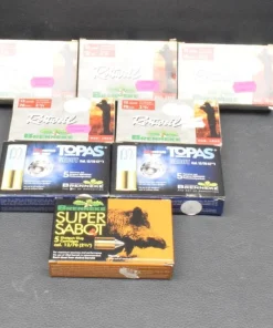 40 Schrotpatronen, Konvolut, Rottweil/Brenneke, FLG, Kaliber 12/70, 31,5/20/31,8g, zum Sonderpreis!