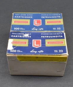 Lapua 1000 Patronen Matchgrade 22lr, 2,59g/40gr, zum Sonderpreis!