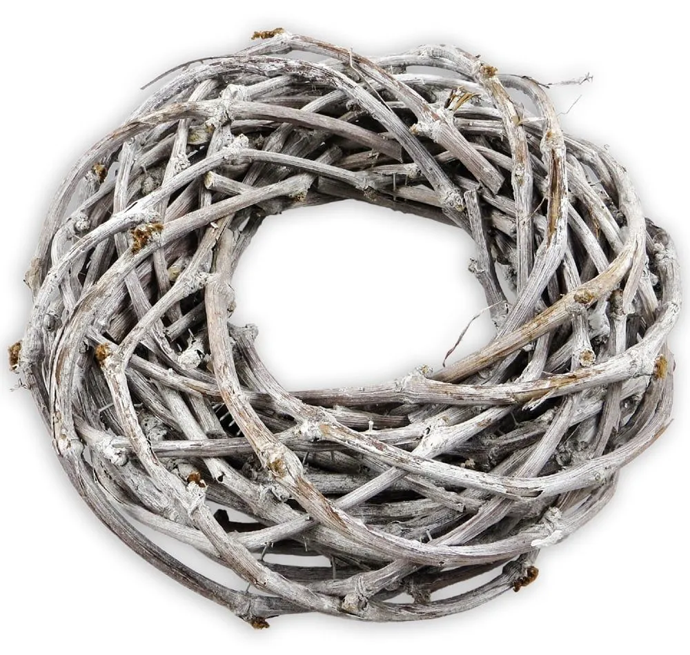 Dekokränze aus Weinreben Kränze Türkränze Holz weiß gekalkt – 4 Größen – Bild 4