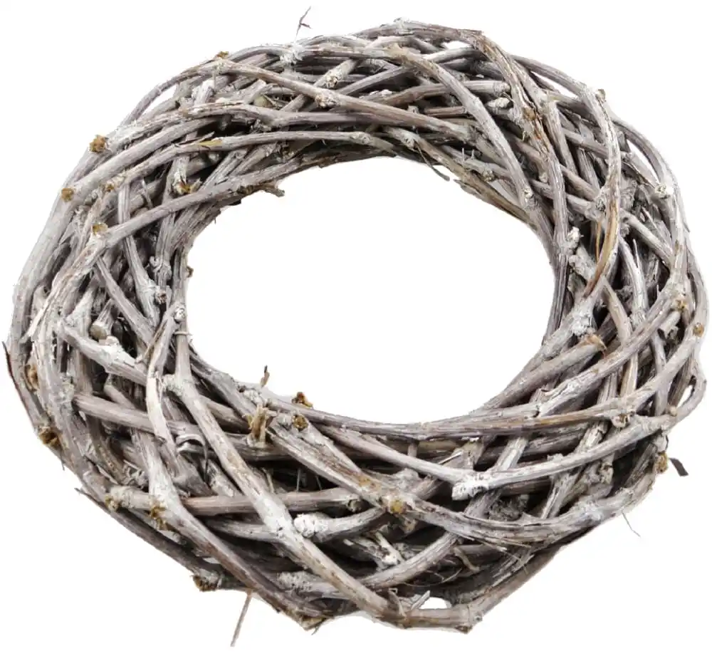 Dekokränze aus Weinreben Kränze Türkränze Holz weiß gekalkt – 4 Größen – Bild 6