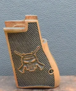 IMI Desert Eagle , Ausführung 18, Fischhaut, Team Kinetic, Nußbaum