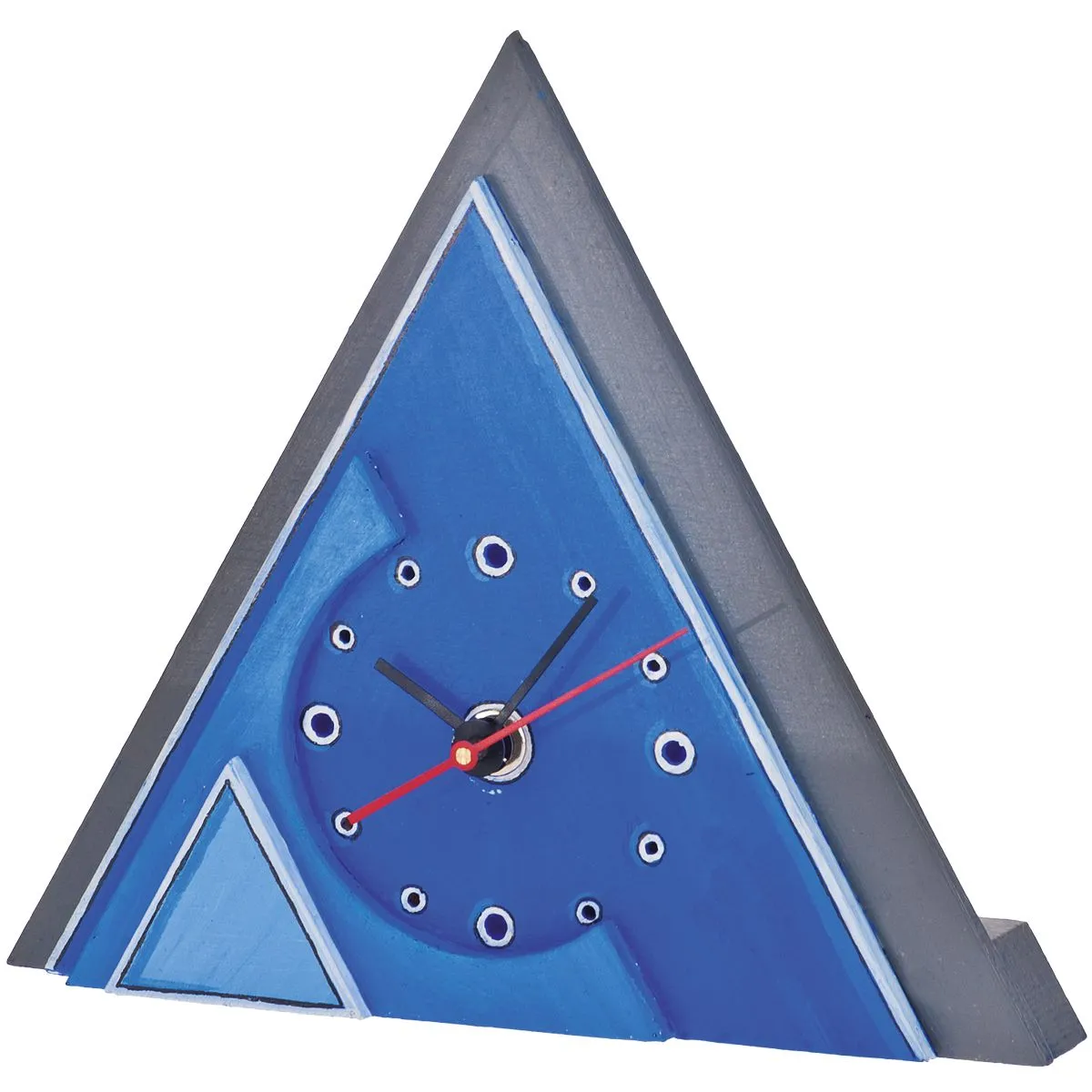 Design-Uhr 23x20x4 cm Holz Kinder Bausatz Werkset Bastelset ab 11 J. – Bild 3