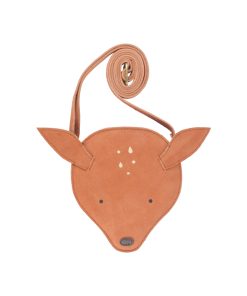 Donsje Amsterdam – Täschchen „Britta Reh“, Walnuss