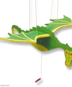 Drache Mobile schwebend Flügelschlag Bausatz Holz Kinder Werkset – ab 10 Jahren
