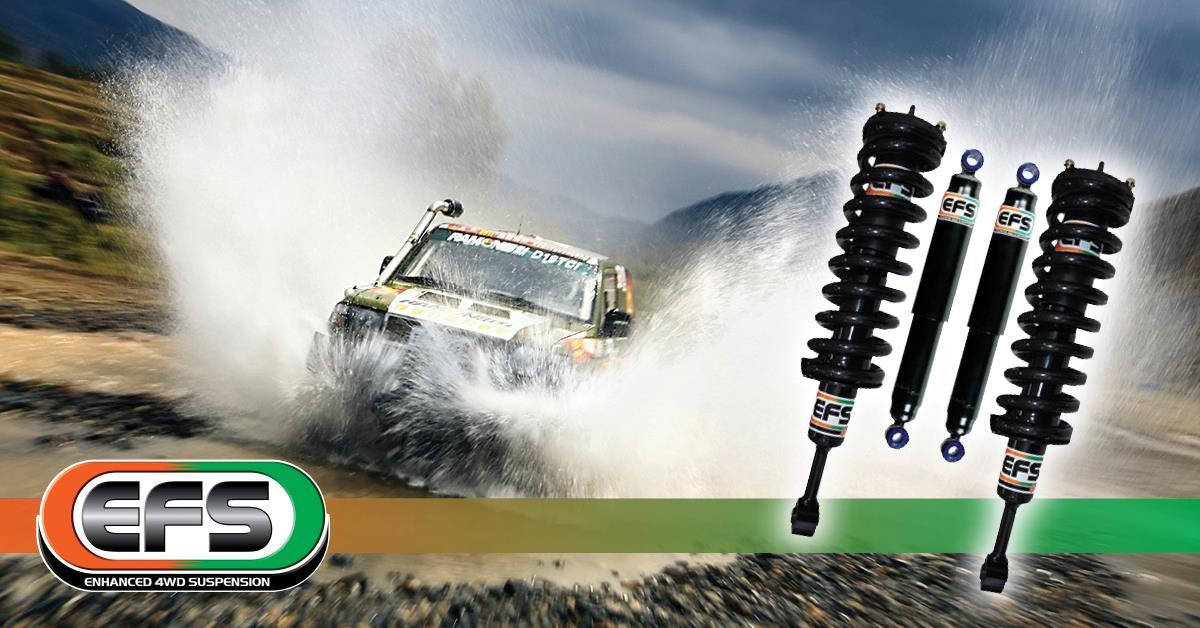 EFS 4×4 SCHWERLAST Höherlegungsfahrwerk XTR +40mm für Ford Ranger ab Bj. 07.2018 mit ABE! – Bild 6